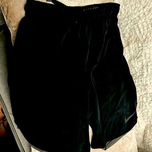 Man Nike shorts , black and grey sportswear